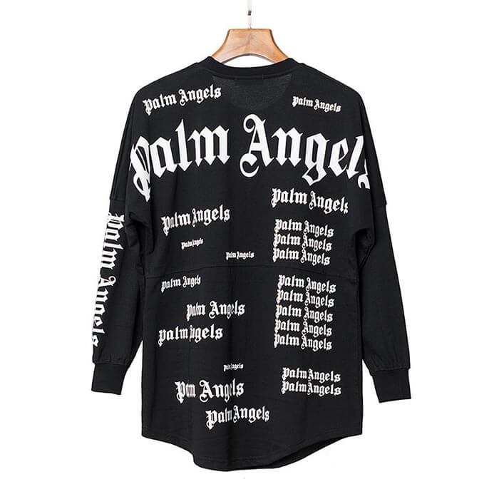 Palm Angels Logo Sweatshirt Long sleeve Tee