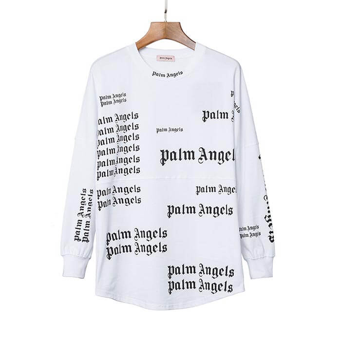 Palm Angels Logo Sweatshirt Long sleeve Tee