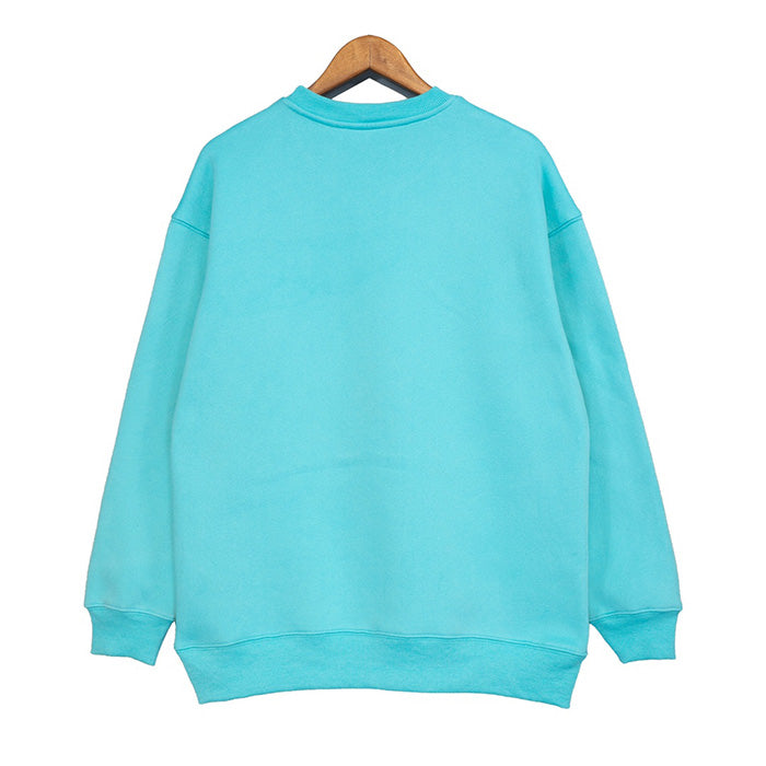 Palm Angels Bear Sweatshirt Blue
