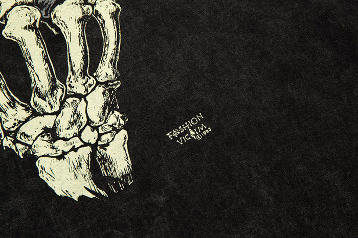 Gallery Dept .Skeleton Hand Bone Short Sleeve T-Shirt