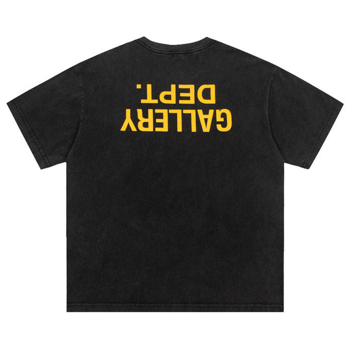 Gallery Dept. Upside Down Gold Letter Logo Print Short Sleeve