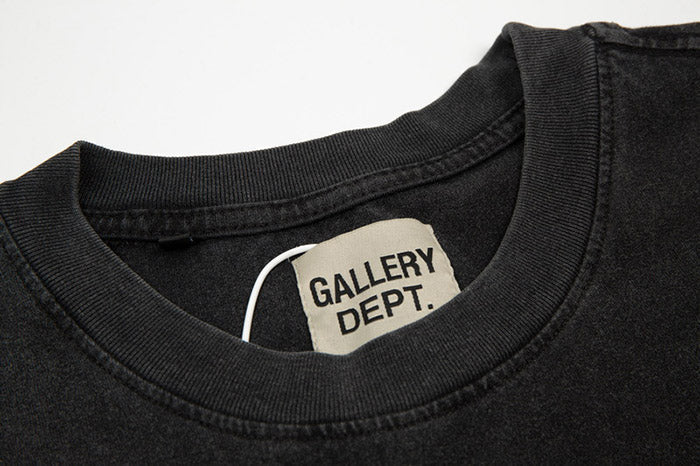 Gallery Dept. Upside Down Gold Letter Logo Print Short Sleeve
