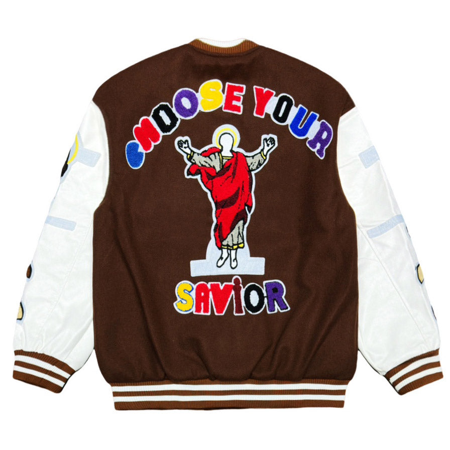 Saint Michael Baseball Jacket