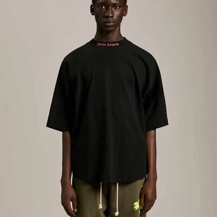 Palm Angels Logo-Print Cotton T-shirts