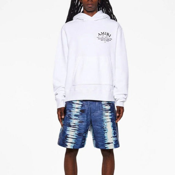 AMIRI Logo-Appliquéd Embroidered Cotton-Jersey Hoodies