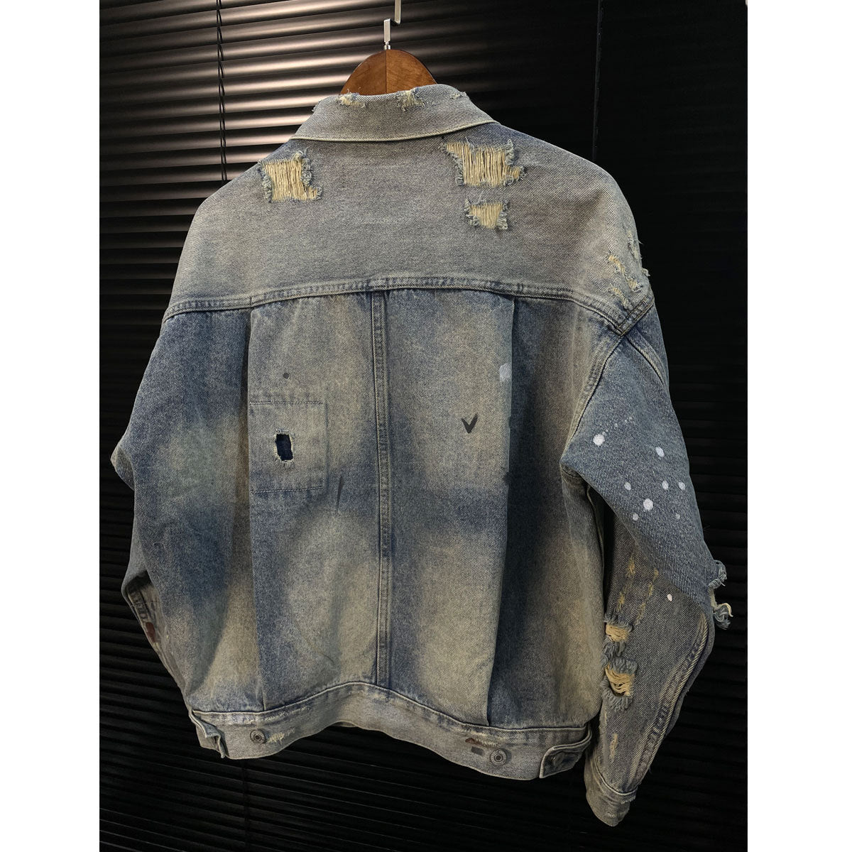 SAINT MICHAEL  Flap Pockets Denim Jacket