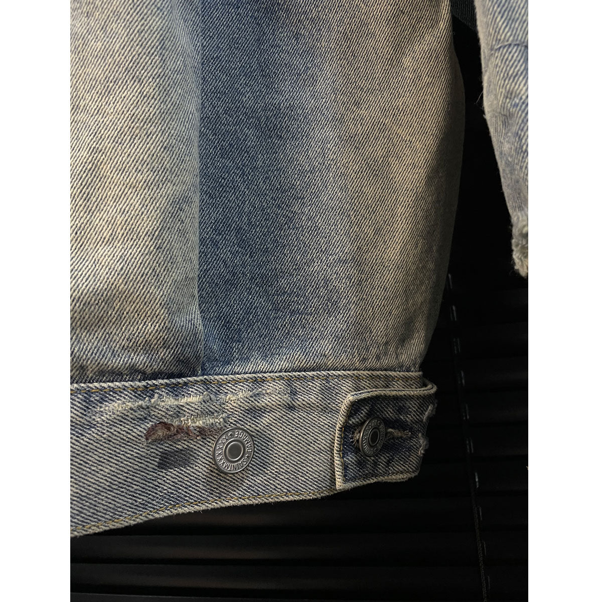 SAINT MICHAEL  Flap Pockets Denim Jacket