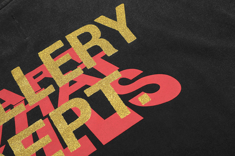 Gallery Dept. Letter Print Cotton T-Shirt