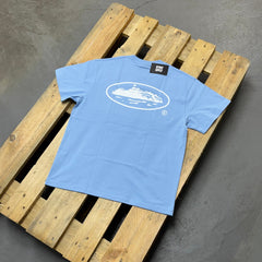 Corteiz RTW OG Island T-Shirt - Baby Blue