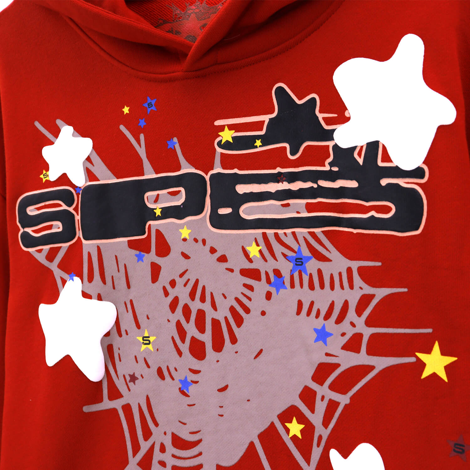 Sp5der Spider Web Hoodie-Green #5505