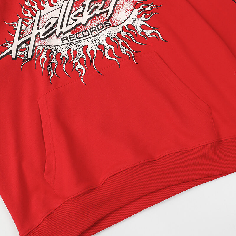 Hellstar Studios Records Hoodie Black
