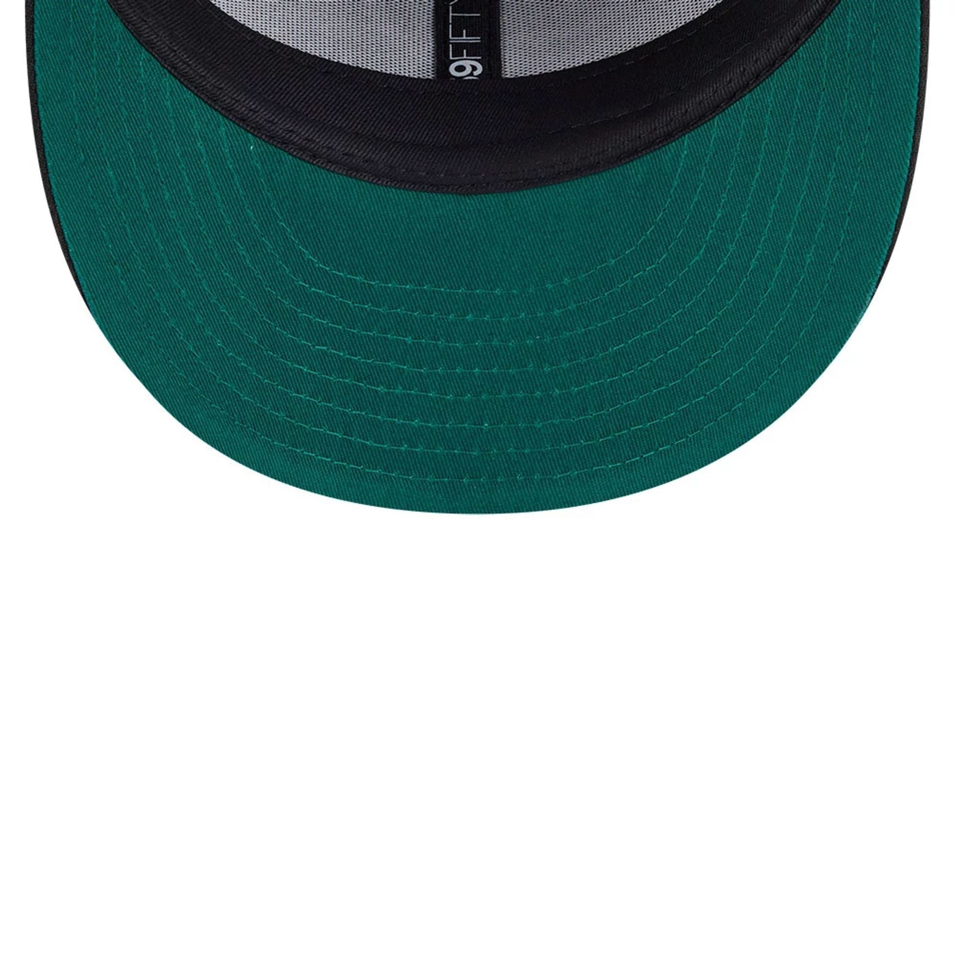 Atlanta Braves MLB Tonal Florals Black 59FIFTY Fitted Cap