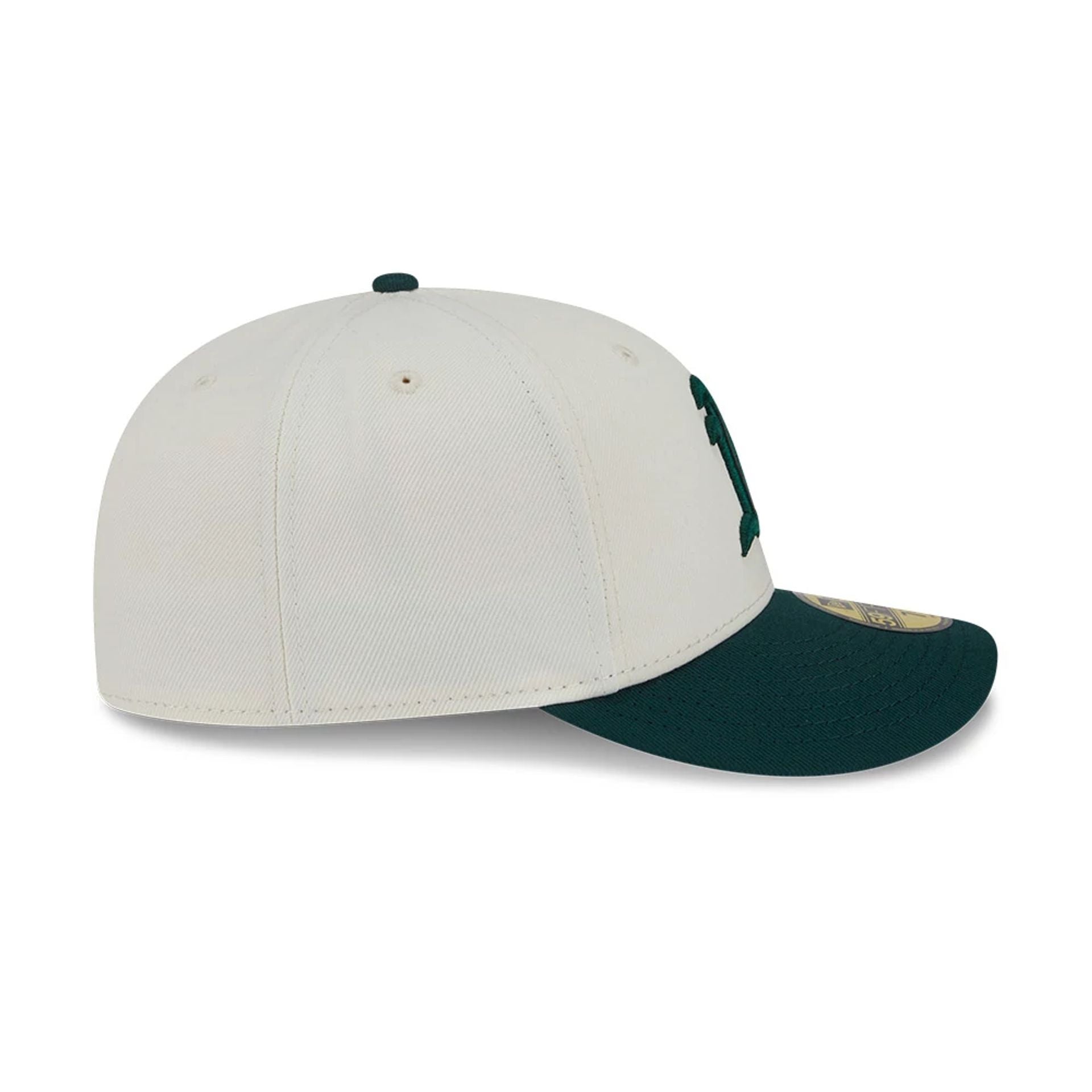 Oakland Athletics MLB Tonal Florals White 59FIFTY Fitted Cap