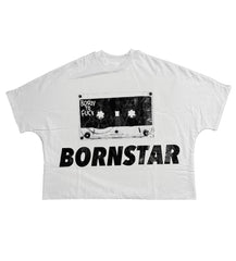 Billionaire Studios Bornstar Tape White Tee