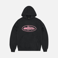 Corteiz RTW Alcatraz V2 Hoodie - Black / Pink