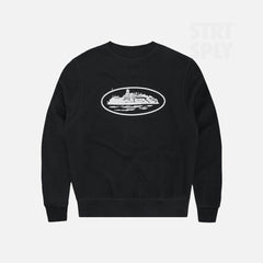 Corteiz RTW OG Alcatraz Sweater - Black