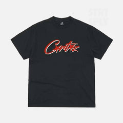 Corteiz RTW Allstarz OG T-Shirt - Black / Red