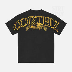 Corteiz RTW Royale Heavyweight T-Shirt - Black / Yellow