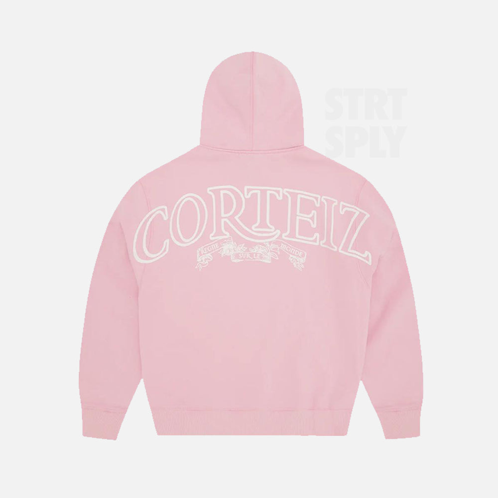 Corteiz RTW Superior Royale Zip Hoodie - Pink