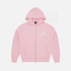 Corteiz RTW Superior Royale Zip Hoodie - Pink