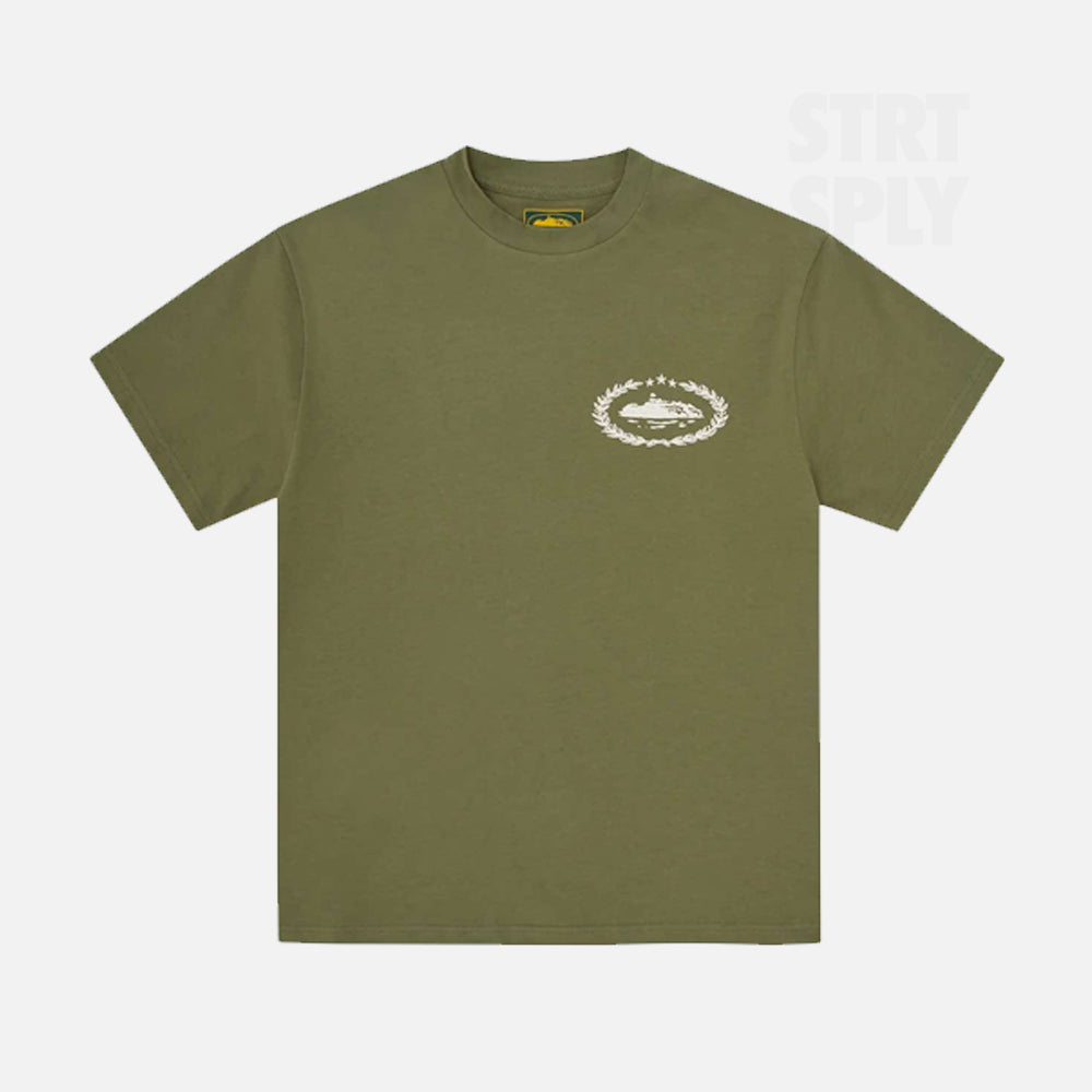 Corteiz RTW Royale Heavyweight T-Shirt - Olive