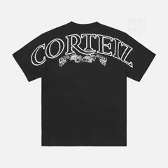 Corteiz RTW Royale Heavyweight T-Shirt - Black / White