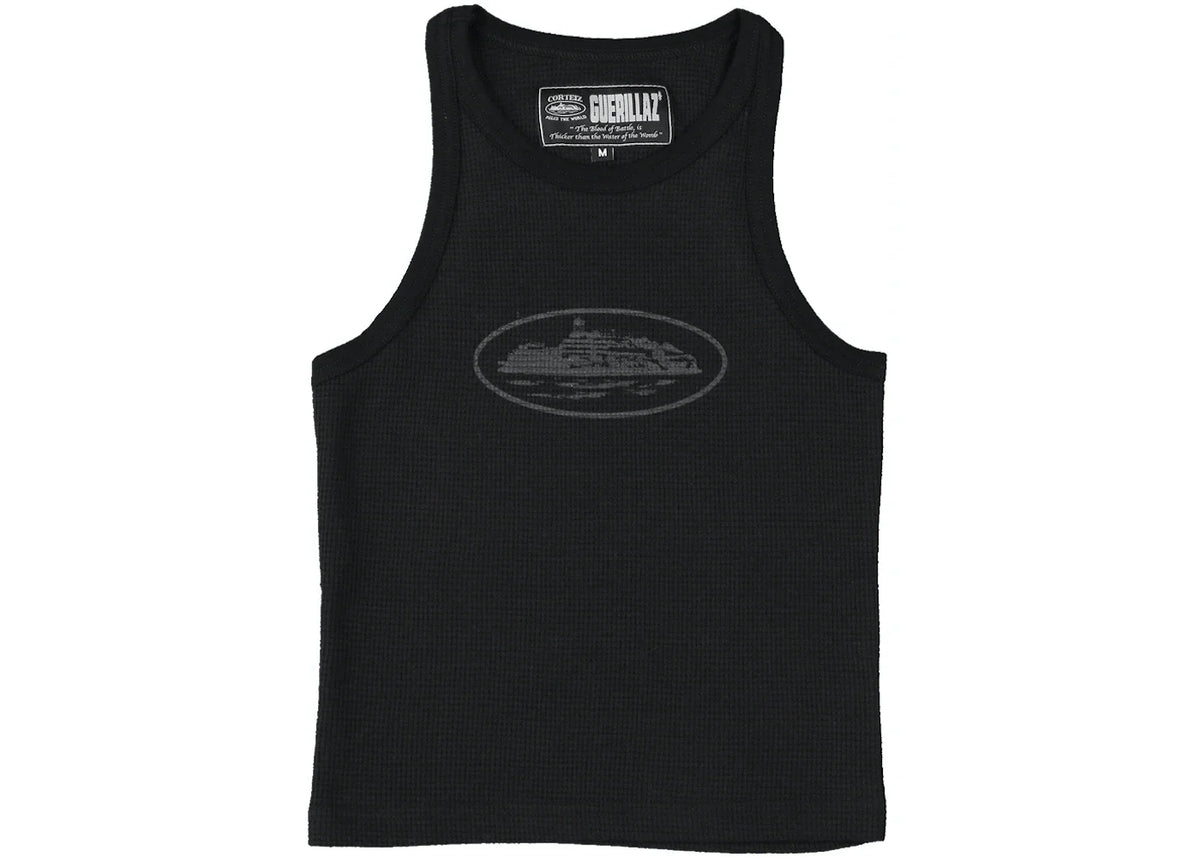 Corteiz RTW OG Women’s Alcatraz Tank Top - Triple Black
