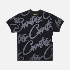 Corteiz RTW Allstarz All Over T-Shirt - Black