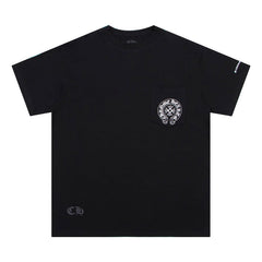 Chrome Hearts Horse Shoe Logo Pocket T-Shirt K6013