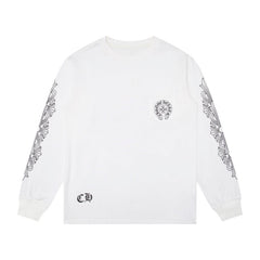 Chrome Hearts Men's Long-Sleeve T-shirt Sweatshirt K8008