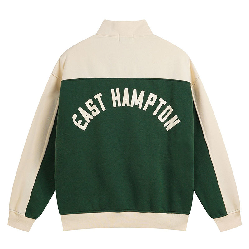 RHUDE Contrast Varsity cotton sweatshirt