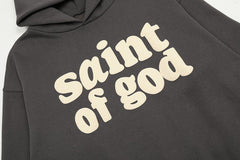 Fear Of God x Saint Michael Hoodie Black