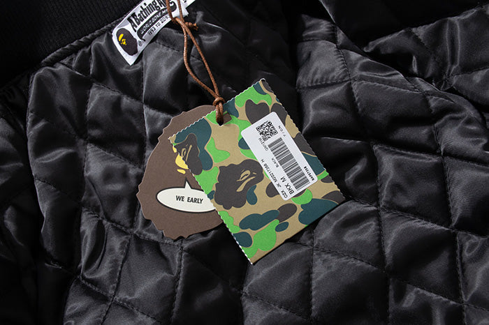 BAPE Baseball Embroidered stars Jacket