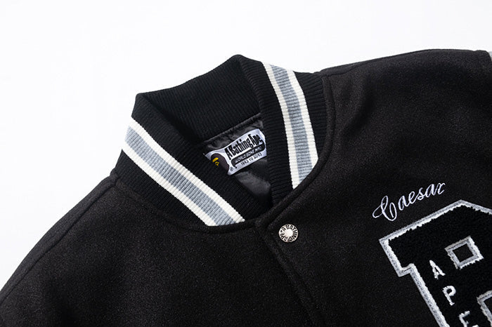BAPE Baseball Embroidered stars Jacket