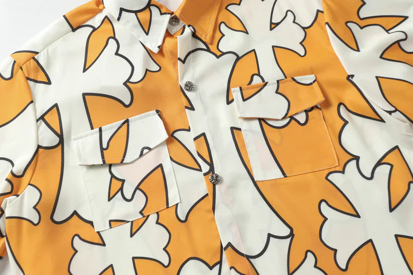 Chrome Hearts 2025Quick-drying short-sleeved shirts are super popular 2285