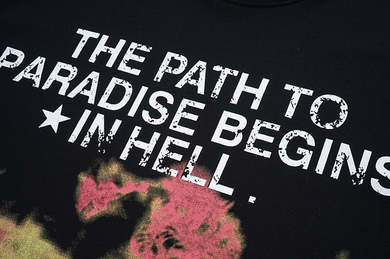 Hellstar The Path To Paradise Begins Tee Black