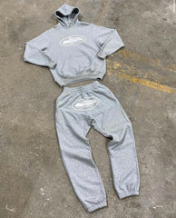 Corteiz RTW Alcatraz Hoodie - Heather Grey